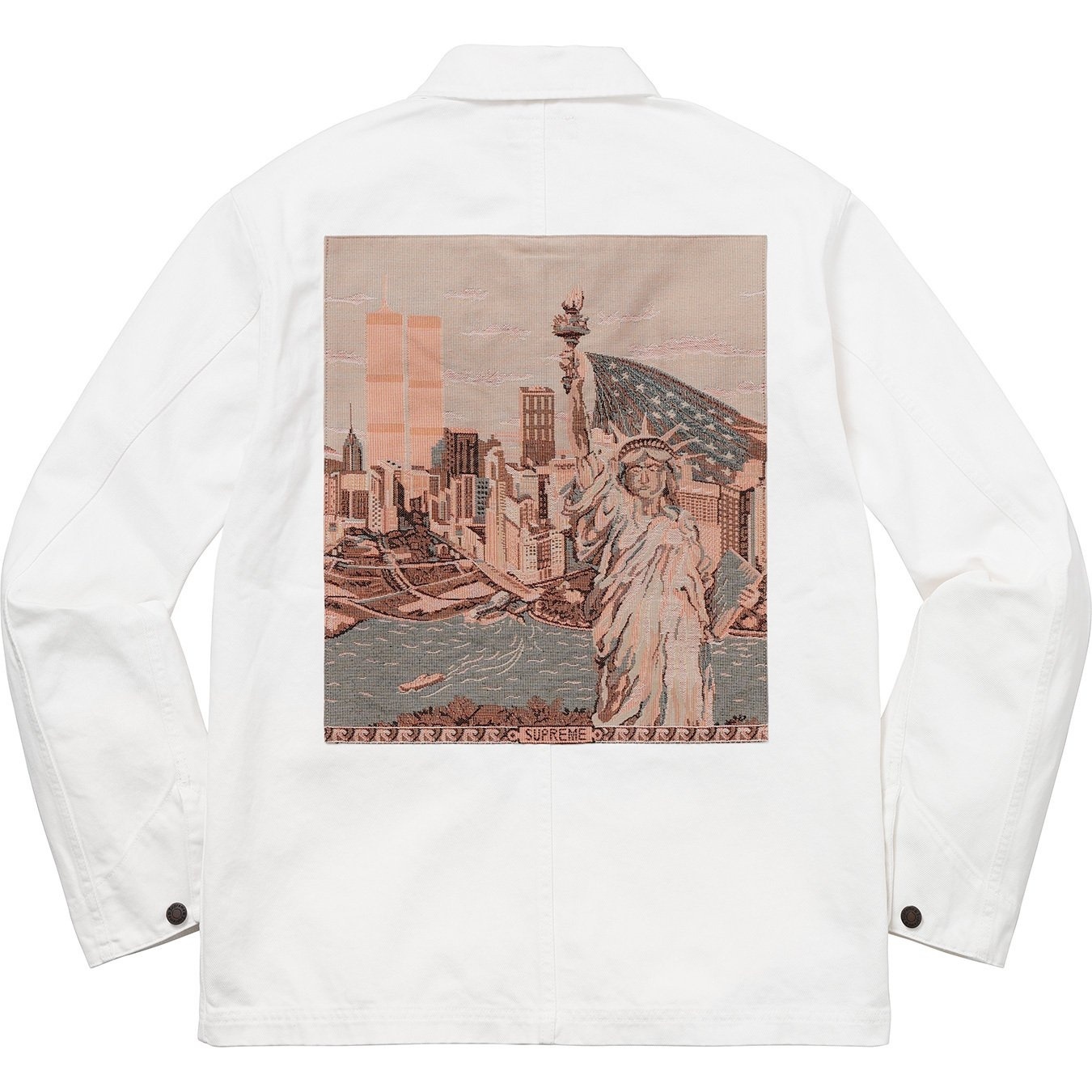 NY Tapestry Denim Chore Coat view 13